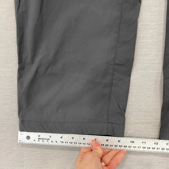Eddie Bauer Fleece Lined Tech Pants Mens 40 x 30 Gray Water Repellent Insulated - Picture 12 of 14
